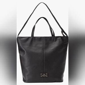 LONDON FOG Laura Large Tote • EUC • Black